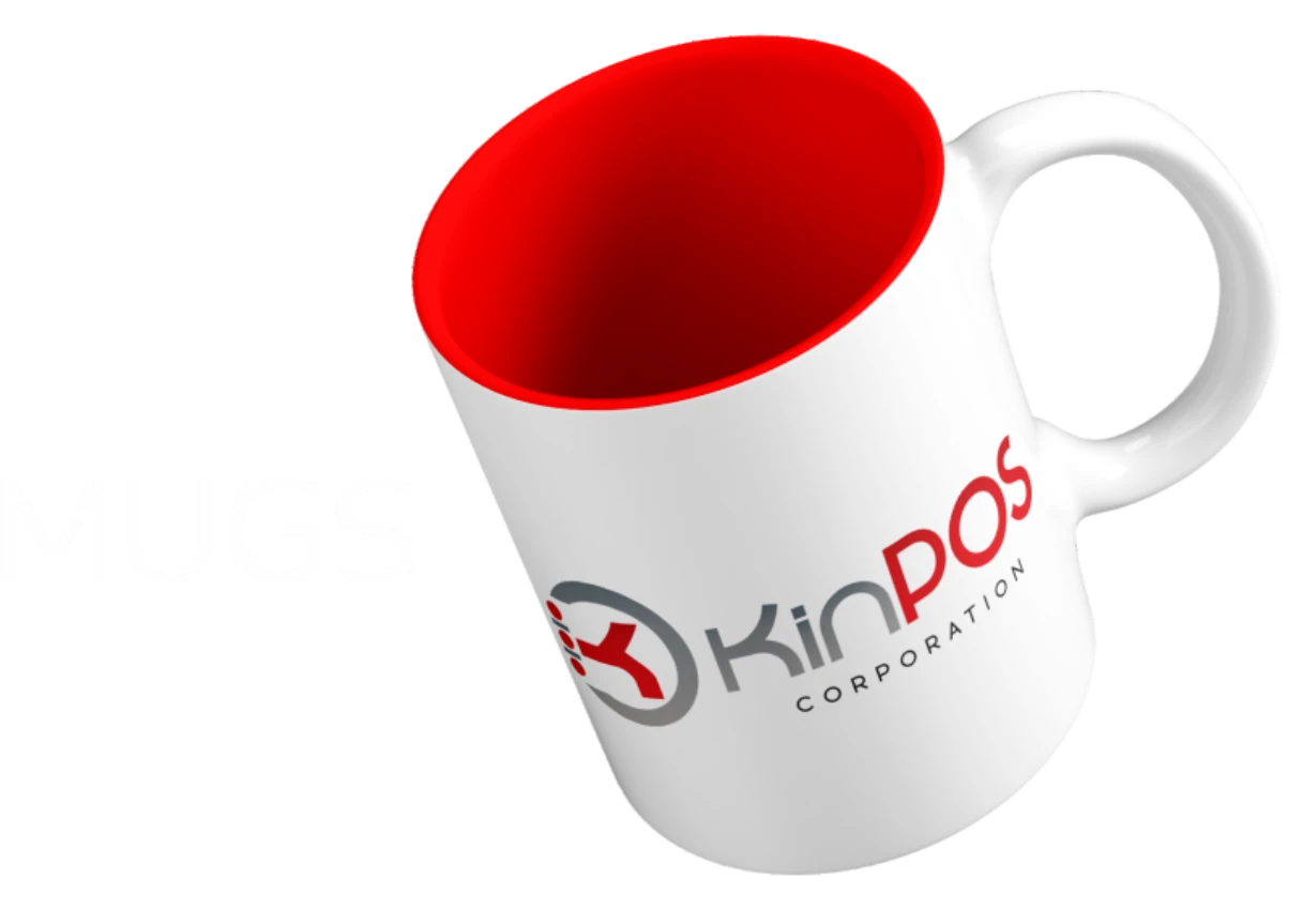Mug personalizado para Kinpos Corporation